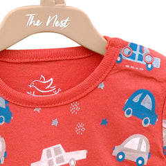 Sporty Red Tee | Tops & T-Shirts | The nest clothing