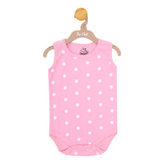 Pink Polka Bodysuit | Suits & Sets | The nest clothing