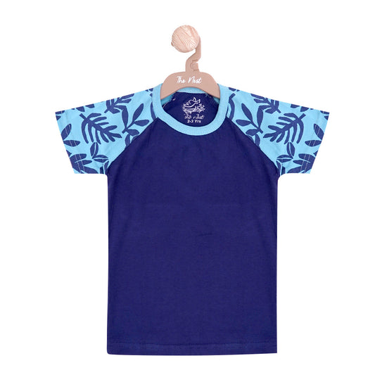 Tropical teal Reglan T-shirt | T-Shirts | The nest clothing