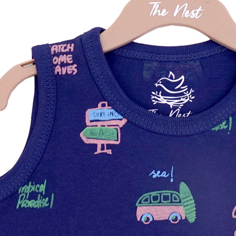 Beach get-away sando | T-Shirts | The nest clothing