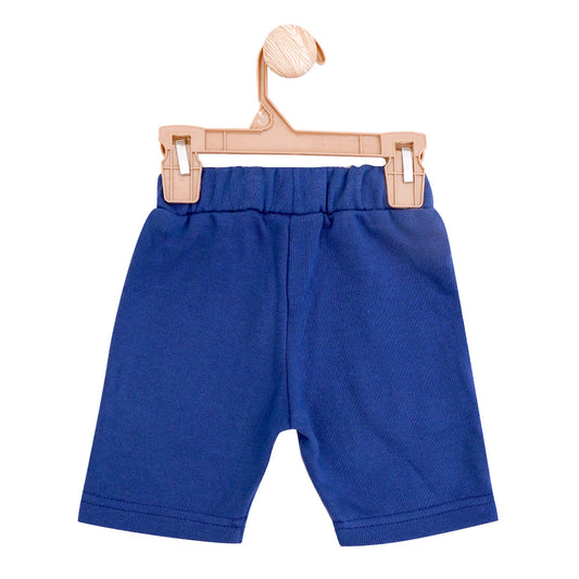 Navy solid drawstring shorts | Shorts | The nest clothing