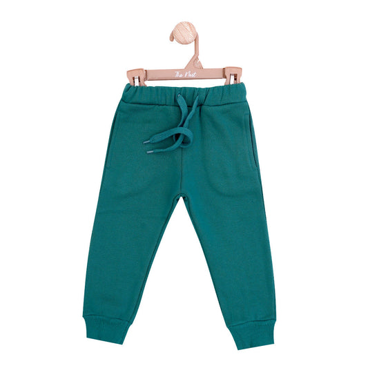 Green solid drawstring trouser | Trousers/Pyjamas | The nest clothing