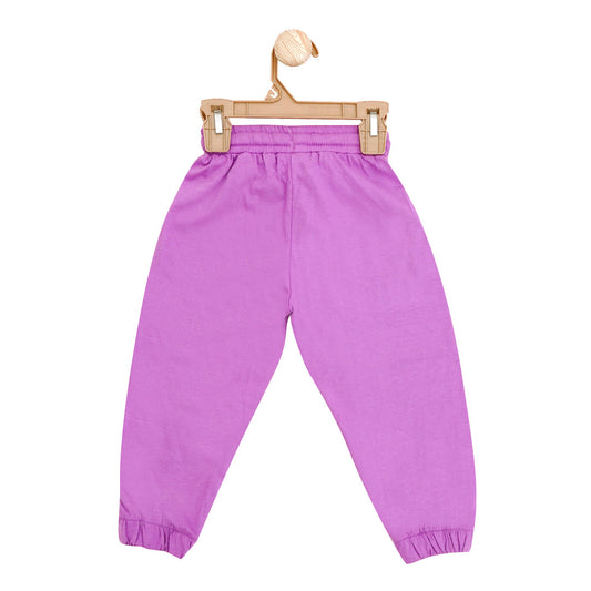 Purple solid drawstring trousers | Trousers/Pyjamas | The nest clothing