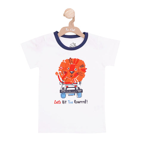 Road trip roar crew neck shirt | T-Shirts | The nest clothing