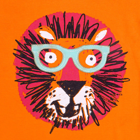 Groovy Lion Crew neck shirt | T-Shirts | The nest clothing