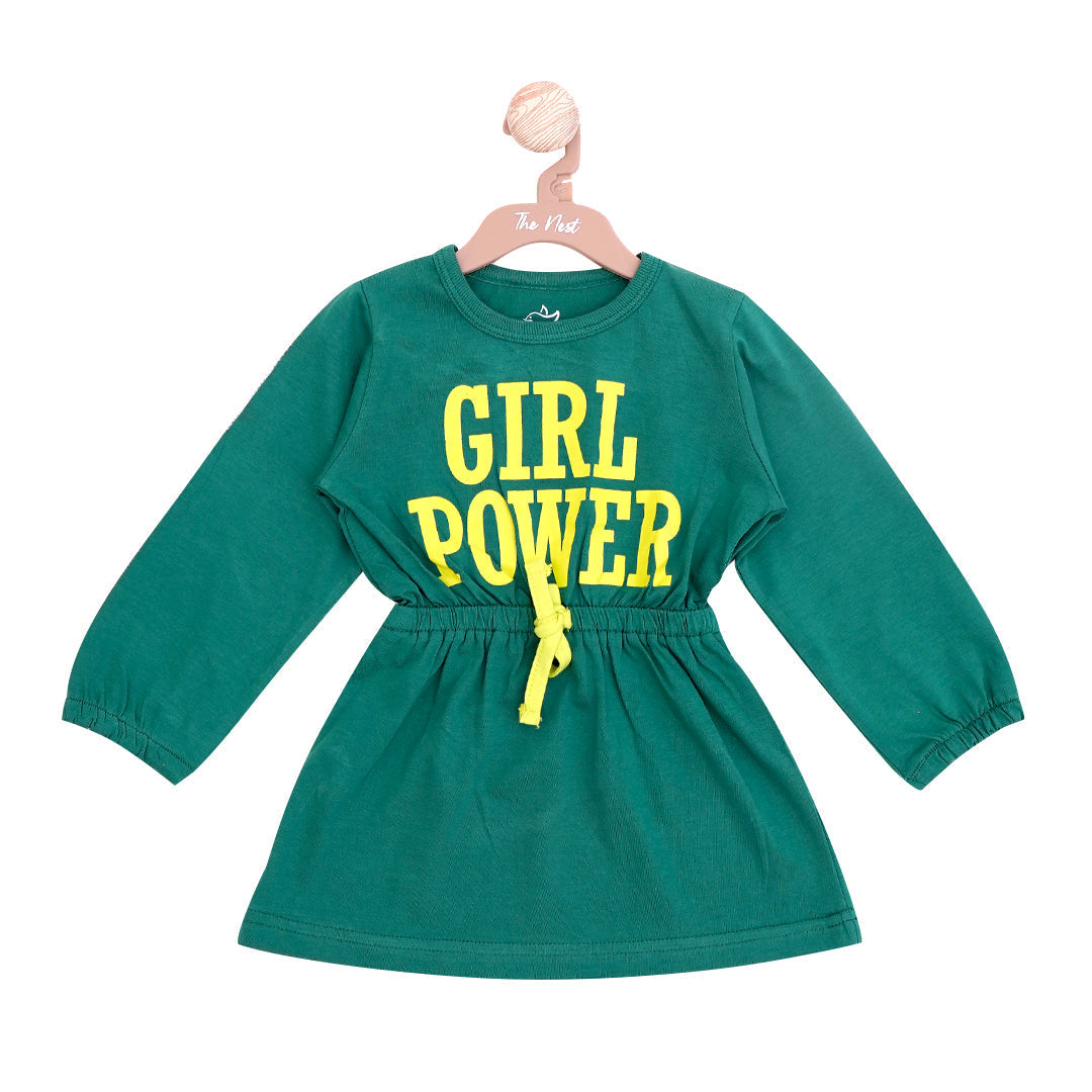 The Green Girl Power Frock