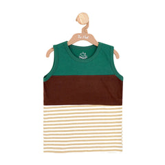 Solids and stripes sando | T-Shirts | The nest clothing