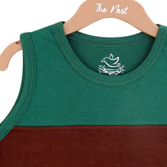 Solids and stripes sando | T-Shirts | The nest clothing