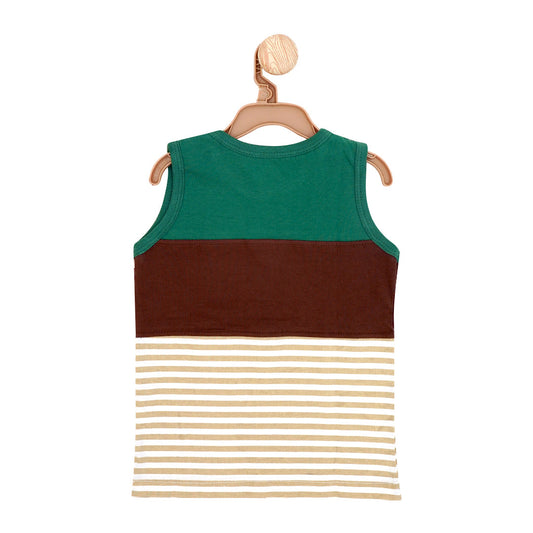 Solids and stripes sando | T-Shirts | The nest clothing