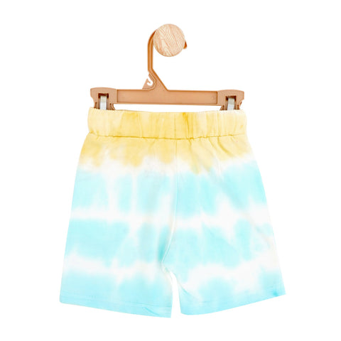 Beach vibes tie-dye shorts