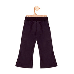 Black French Terry Bell Bottom | Trousers/Pyjamas | The nest clothing