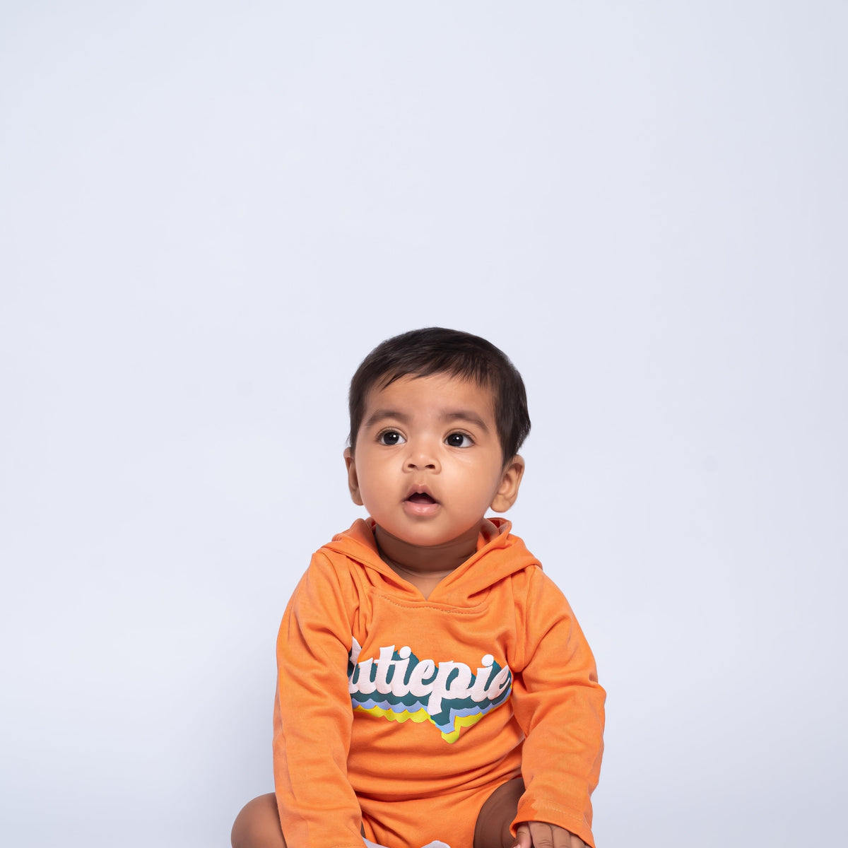 Retro Baby Hoodie Bodysuit | Suits & Sets | The nest clothing