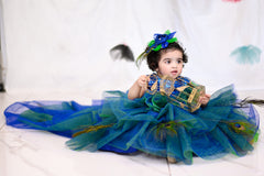 Peacock | QS STUDIO | Frocks | Newborn baby clothes