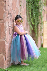 Multicolor Frock | Frocks | QS STUDIO