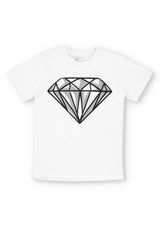 S/S Crew With Diamond Print Cotton candy Pakistan