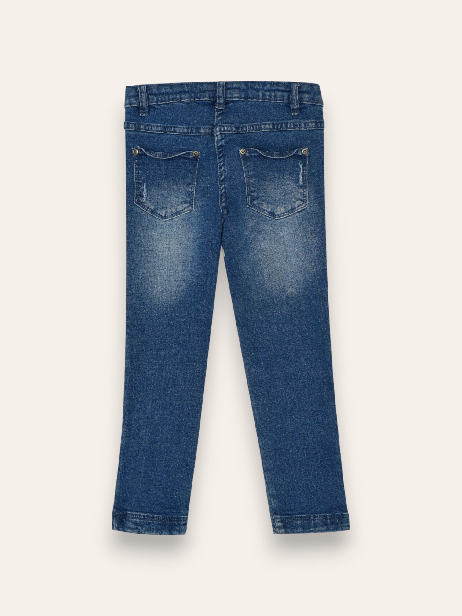 Denim Jeans with Zip Detail | Bottom | IXAMPLE