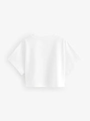 White Boxy T-Shirt (3-16yrs)