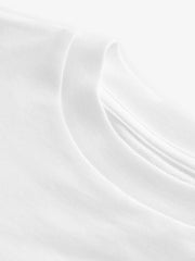White Boxy T-Shirt (3-16yrs)