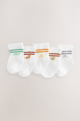 NEXT - NCNVN-Boys Accessories-White Stripe Baby Socks