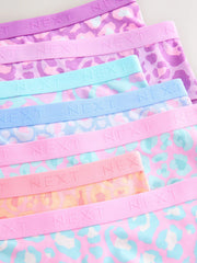 Lilac/Teal Hipsters Briefs 7 Pack (2-16yrs)
