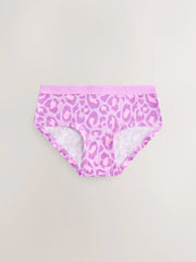 Lilac/Teal Hipsters Briefs 7 Pack (2-16yrs)