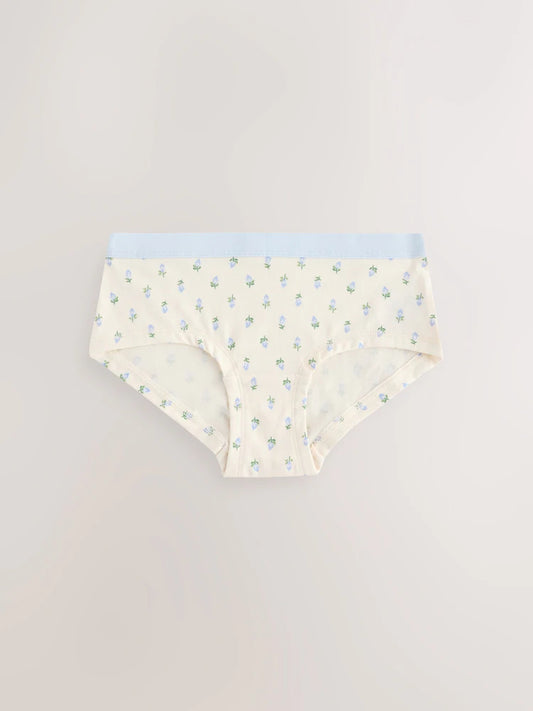 Blue Hipsters Briefs 7 Pack (2-16yrs)