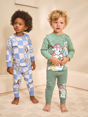 NEXT - Green/Blue/Red Paw Patrol License Snuggle Pyjamas 3 Pack (9mths-9yrs)