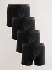 Black Modal 4 pack Signature A-Fronts Boxers