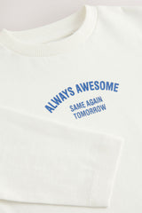 NEXT - LS SP WHT CBLT SLOGA