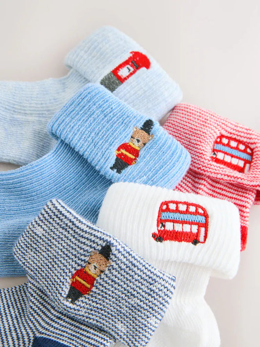 NEXT - SOCK 5 RT EMBR LONDO