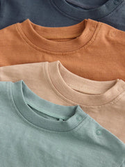 Minerals Baby Long Sleeve T-Shirts 4 Pack (0mths-2yrs)