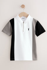 NEXT - POLO SS ZN CLRBLK MO