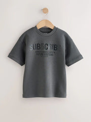 NEXT - NCNYF-Jersey Tops-Charcoal Grey