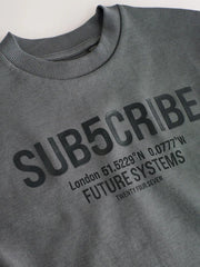 NEXT - NCNYF-Jersey Tops-Charcoal Grey