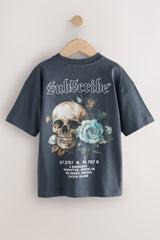 NEXT - SS SKULL BP BLACK