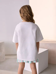 White Oversized Heavyweight 100% Cotton T-Shirt