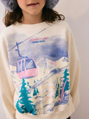 NEXT - Ecru Aspen Long Sleeve Sweat Top