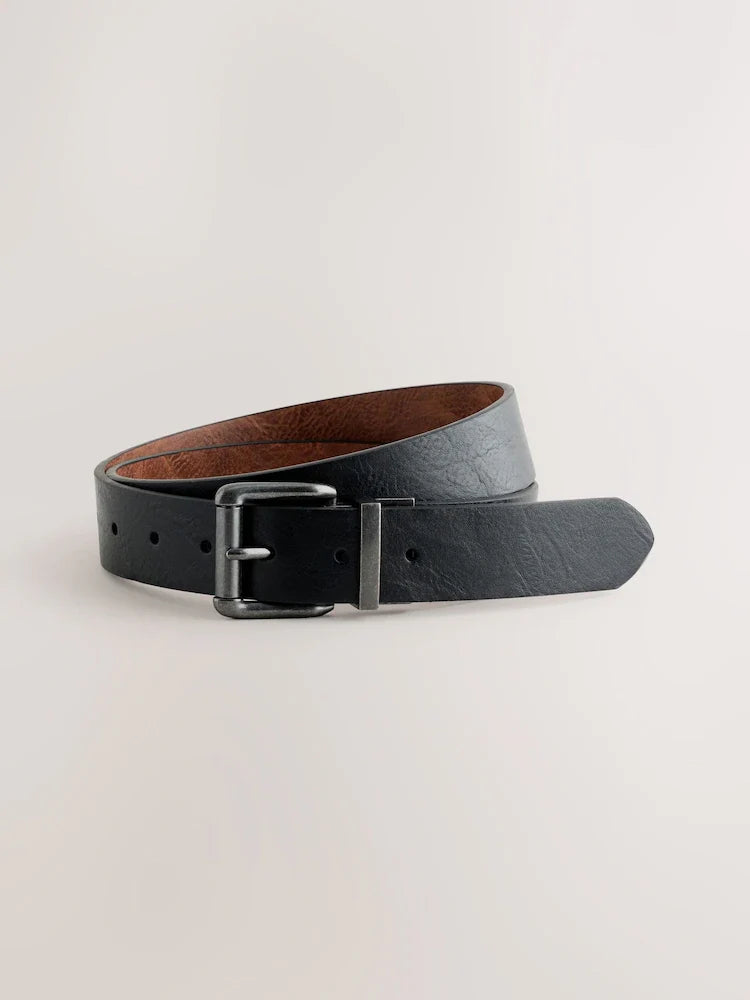 Black Reversible Belt