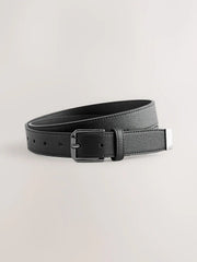 PU MET TIP GRAIN BLK | BLACK