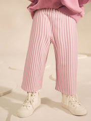 WIDE LEG PINK STRIPE |PINK