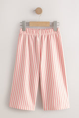 WIDE LEG PINK STRIPE |PINK