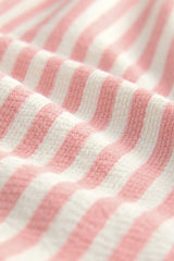 WIDE LEG PINK STRIPE |PINK