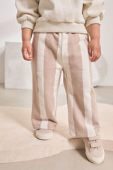 WIDE LEG NEUT STRIPE |NEUTRAL