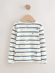 NEXT - NCNMD-Lightweight Tops-Ecru/Navy