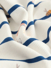 NEXT - NCNMD-Lightweight Tops-Ecru/Navy