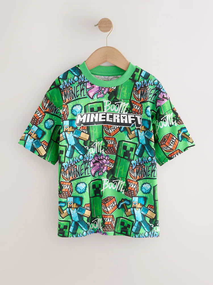 BD SS MNCRFT AOP GRN |GREEN