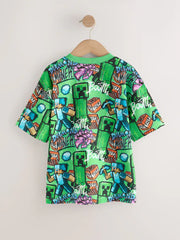 BD SS MNCRFT AOP GRN |GREEN