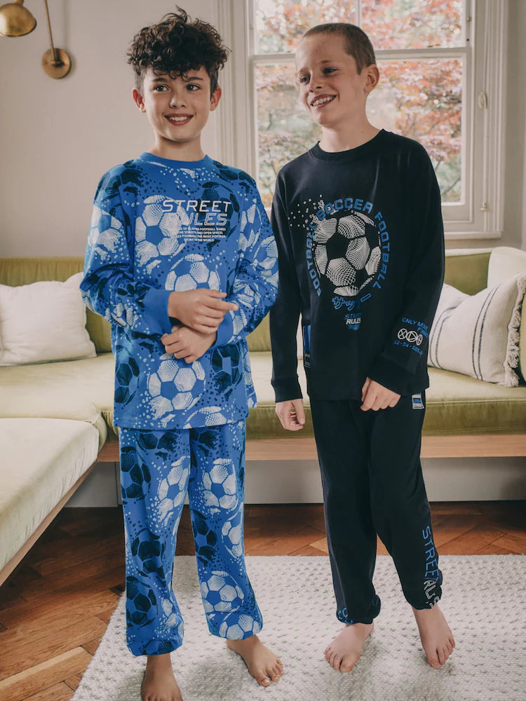 2PK JOG BLUE FOOTBAL |BLUE/BLK