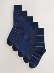 5PK NVY FORM MIX 25 |BLUE