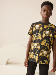 SS CONTROLR AOP GOLD |BLACK/GOLD